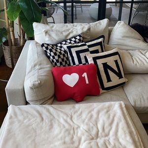 Red Instagram “Like” Pillow